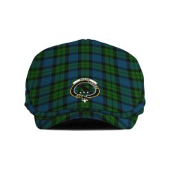 The Gentleman’s MacKie Clan Tartan Crest Jeff Cap - Tartan Flat Cap