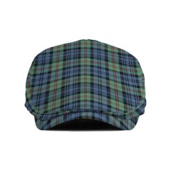 The Gentleman’s MacKinlay Ancient Clan Tartan Jeff Cap - Tartan Flat Cap