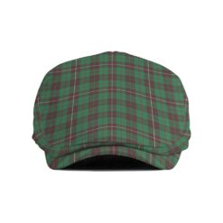 The Gentleman’s MacKinnon Hunting Ancient Clan Tartan Jeff Cap - Tartan Flat Cap