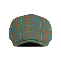 The Gentleman’s MacKintosh Hunting Ancient Clan Tartan Jeff Cap - Tartan Flat Cap