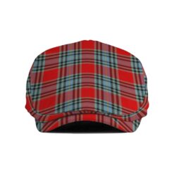 The Gentleman’s MacLeay Clan Tartan Jeff Cap - Tartan Flat Cap
