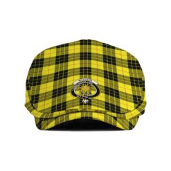 The Gentleman’s MacLeod Clan Tartan Crest Jeff Cap - Tartan Flat Cap