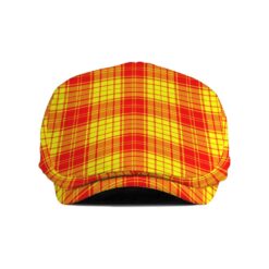 The Gentleman’s MacMillan Clan Tartan Jeff Cap - Tartan Flat Cap