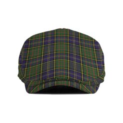 The Gentleman’s MacMillan Hunting Modern Clan Tartan Jeff Cap - Tartan Flat Cap