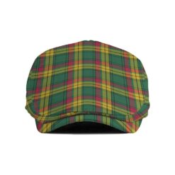 The Gentleman’s MacMillan Old Ancient Clan Tartan Jeff Cap - Tartan Flat Cap