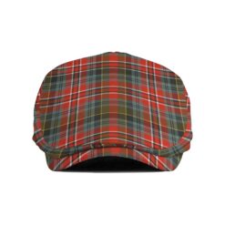 The Gentleman’s MacPherson Weathered Clan Tartan Jeff Cap - Tartan Flat Cap