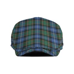 The Gentleman’s MacRae Hunting Ancient Clan Tartan Jeff Cap - Tartan Flat Cap