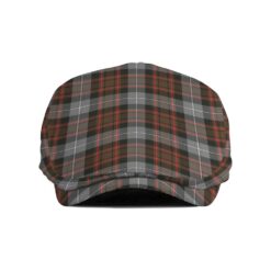 The Gentleman’s MacRae Hunting Weathered Clan Tartan Jeff Cap - Tartan Flat Cap