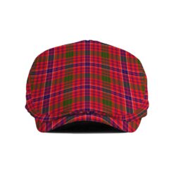 The Gentleman’s MacRae Modern Clan Tartan Jeff Cap - Tartan Flat Cap