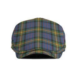 The Gentleman’s MacSporran Ancient Clan Tartan Jeff Cap - Tartan Flat Cap