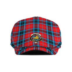 The Gentleman’s MacTavish Clan Tartan Crest Jeff Cap - Tartan Flat Cap
