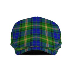 The Gentleman’s Maitland Clan Tartan Jeff Cap - Tartan Flat Cap