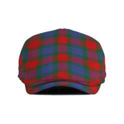 The Gentleman’s Mar Clan Tartan Jeff Cap - Tartan Flat Cap