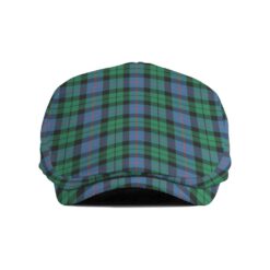 The Gentleman’s Morrison Ancient Clan Tartan Jeff Cap - Tartan Flat Cap