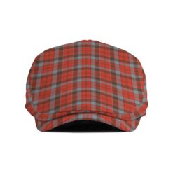 The Gentleman’s Robertson Weathered Clan Tartan Jeff Cap - Tartan Flat Cap