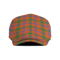 The Gentleman’s Ross Ancient Clan Tartan Jeff Cap - Tartan Flat Cap