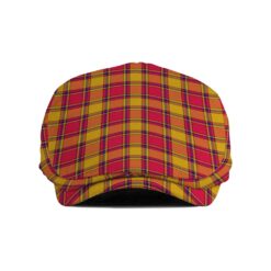 The Gentleman’s Scrymgeour Clan Tartan Jeff Cap - Tartan Flat Cap