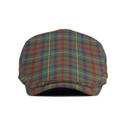 The Gentleman’s Shaw Green Modern Clan Tartan Jeff Cap - Tartan Flat Cap