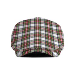 The Gentleman’s Stewart Dress Modern Clan Tartan Jeff Cap - Tartan Flat Cap