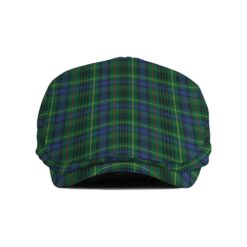 The Gentleman’s Stewart Hunting Modern Clan Tartan Jeff Cap - Tartan Flat Cap