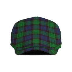 The Gentleman’s Stewart Old Modern Clan Tartan Jeff Cap - Tartan Flat Cap
