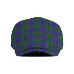 The Gentleman’s Strachan Clan Tartan Jeff Cap - Tartan Flat Cap