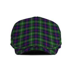 The Gentleman’s Sutherland Modern Clan Tartan Jeff Cap - Tartan Flat Cap