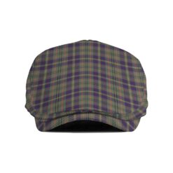 The Gentleman’s Taylor Weathered Clan Tartan Jeff Cap - Tartan Flat Cap