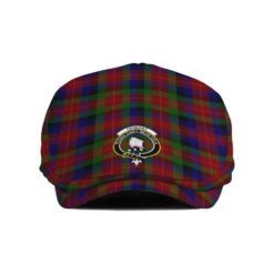 The Gentleman’s Tennant Clan Tartan Crest Jeff Cap - Tartan Flat Cap