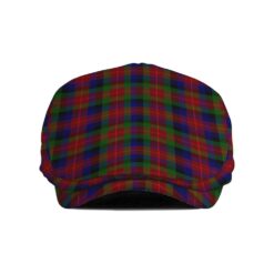 The Gentleman’s Tennant Clan Tartan Jeff Cap - Tartan Flat Cap
