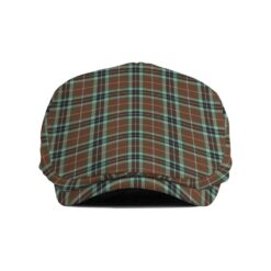 The Gentleman’s Thomson Hunting Modern Clan Tartan Jeff Cap - Tartan Flat Cap