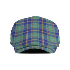 The Gentleman’s US Marine Clan Tartan Jeff Cap - Tartan Flat Cap