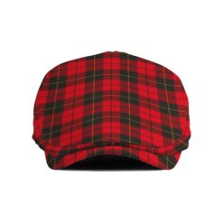 The Gentleman’s Wallace Weathered Clan Tartan Jeff Cap - Tartan Flat Cap