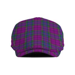 The Gentleman’s Wardlaw Modern Clan Tartan Jeff Cap - Tartan Flat Cap