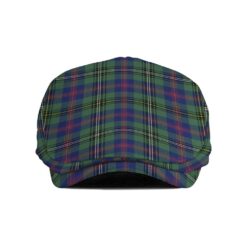 The Gentleman’s Wood Modern Clan Tartan Jeff Cap - Tartan Flat Cap