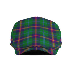 The Gentleman’s Young Modern Clan Tartan Jeff Cap - Tartan Flat Cap