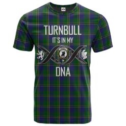Turnbull Hunting 02 Clan DNA In Me Tartan Crest T-Shirt