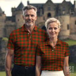Turnbull Scottish Clan Tartan Polo Shirt - Authentic Heritage Apparel