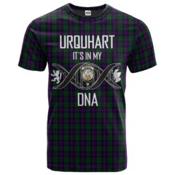 Urquhart Clan DNA In Me Tartan Crest T-Shirt