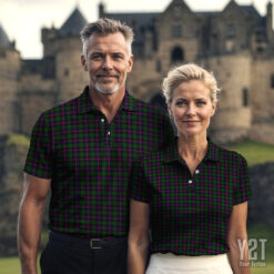 Urquhart Scottish Clan Tartan Polo Shirt - Authentic Heritage Apparel