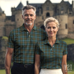 Walkinshaw Scottish Clan Tartan Polo Shirt - Authentic Heritage Apparel