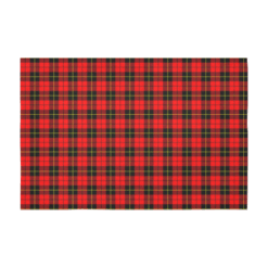 Wallace Hunting - Red Tartan Tablecloth