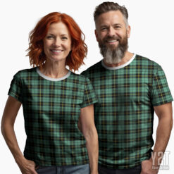 Wallace Hunting Ancient Scottish Tartan T-shirt – Authentic Clan Apparel
