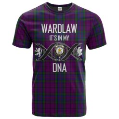 Wardlaw Clan DNA In Me Tartan Crest T-Shirt