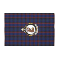 Wedderburn Crest Tartan Tablecloth