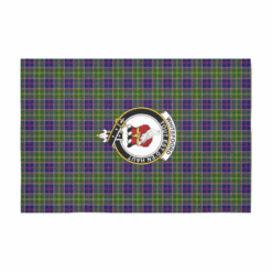 Whiteford Crest Tartan Tablecloth
