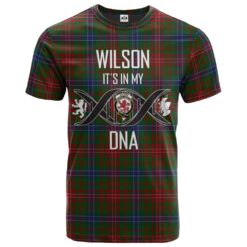 Wilson 03 Clan DNA In Me Tartan Crest T-Shirt