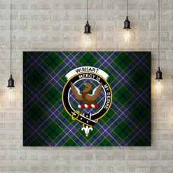 Wishart Crest Canvas New