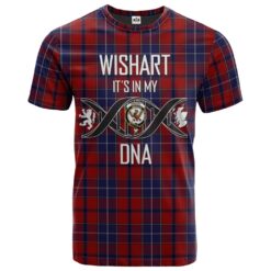 Wishart Dress Clan DNA In Me Tartan Crest T-Shirt